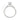 LADIES SOLITAIRE RING 1 1/2CT EMERALD DIAMOND 14K WHITE GOLD