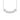 LADIES NECKLACE 2 1/2CT ROUND/OVAL/EMERALD DIAMOND 14K WHITE GOLD (CENTER STONE EMERALD DIAMOND 1/2CT )