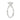 LADIES SOLITAIRE RING 2CT PEAR DIAMOND 14K WHITE GOLD