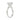 LADIES SOLITAIRE RING 3CT ROUND DIAMOND 14K WHITE GOLD