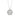 LADIES PENDANT WITH CHAIN 1 3/4CT ROUND/HEART DIAMOND 14K WHITE GOLD
