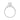 LADIES RING 1 1/2CT ROUND DIAMOND 14K WHITE GOLD (CENTER STONE ROUND DIAMOND 1CT)