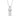 14K WHITE GOLD 1 1/2CT ROUND DIAMOND LADIES PENDANT WITH CHAIN