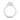LADIES RING 1 1/2CT ROUND/PRINCESS DIAMOND 14K WHITE GOLD (CENTER STONE PRINCESS DIAMOND 1CT)