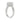 LADIES RING 3CT ROUND/EMERALD/CADILLAC DIAMOND 14K WHITE GOLD (CENTER STONE EMERALD DIAMOND 2CT )