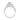 LADIES RING 3CT ROUND/EMERALD/TRAPEZOID DIAMOND 14K WHITE GOLD (CENTER STONE EMERALD DIAMOND 2CT )