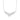 LADIES NECKLACE 4CT MARQUISE DIAMOND 14K WHITE GOLD