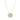 LADIES SOLITAIRE PENDANT 1CT ROUND DIAMOND 14K YELLOW GOLD WITH CHAIN