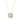 LADIES SOLITAIRE PENDANT 1CT ROUND DIAMOND 14K YELLOW GOLD WITH CHAIN