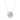 LADIES SOLITAIRE PENDANT 3CT ROUND DIAMOND 14K WHITE GOLD