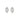 LADIES SOLITAIRE EARRINGS 2CT MARQUISE DIAMOND 14K WHITE GOLD