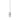 LADIES NECKLACE 1CT ROUND DIAMOND 14K WHITE GOLD WITH CHAIN 