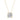 LADIES SOLITAIRE PENDANT WITH UNDER-PASS CHAIN 3CT ROUND DIAMOND 14K YELLOW GOLD 