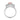 14K WHITE GOLD 4 1/2CT ROUND/PEAR/MARQUISE DIAMOND LADIES RING (CENTER STONE PINK PEAR DIAMOND 2.00CT