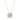 LADIES SOLITAIRE PENDANT WITH UNDER-PASS CHAIN 2 1/2CT ROUND DIAMOND 14K YELLOW GOLD 
