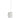 LADIES SOLITAIRE PENDANT WITH CHAIN 4CT ROUND DIAMOND 14K WHITE GOLD 