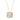 LADIES SOLITAIRE PENDANT WITH UNDER-PASS CHAIN 4CT ROUND DIAMOND 14K YELLOW GOLD 