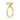 LADIES SOLITAIRE RING 4CT PEAR DIAMOND 14K YELLOW GOLD 