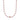 LADIES NECKLACE 15CT ROUND/PEAR/OVAL DIAMOND 14K WHITE/ROSE GOLD 