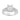 LADIES RING 2.50CT ROUND/BAGUETTE/EMERALD DIAMOND 14K WHITE GOLD (CENTER STONE EMERALD DIAMOND 2.00CT)