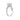 LADIES RING 3CT ROUND/BAGUETTE DIAMOND 14K WHITE GOLD (CENTER STONE ROUND DIAMOND 2.00CT)