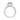 14K WHITE GOLD 4.00CT ROUND/RADIANT DIAMOND LADIES BRIDAL SET (CENTER STONE RADIANT PINK DIAMOND 3.00CT)