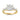 14K YELLOW GOLD 4.00CT ROUND/CUSHION/TRAPEZOID/HALF TAPER BAGUETTE DIAMOND LADIES RING (CENTER STONE CUSHION DIAMOND 3CT)