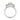 14K WHITE GOLD 4 1/2CT ROUND/PEAR/MARQUISE DIAMOND LADIES RING (CENTER STONE PEAR DIAMOND 2.00CT)