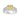 14K WHITE GOLD 4 1/2CT ROUND/PRINCESS/CUSHION DIAMOND LADIES RING (CENTER STONE YELLOW CUSHION DIAMOND 3.00CT)