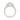 14K WHITE GOLD 2 1/4CT ROUND/BAGUETTE/HEXAGON DIAMOND LADIES RING
