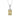 14K WHITE GOLD CRAFTED WITH 18K YELLOW GOLD BACK PLATE 1 1/2CT ROUND/YELLOW EMERALD DIAMOND LADIES PENDANT WITH CHAIN