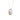 14K WHITE GOLD CRAFTED WITH 18K YELLOW GOLD BACK PLATE 1 1/2CT ROUND/PINK PEAR DIAMOND LADIES NECKLACE