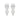 14K WHITE GOLD 1.00CT ROUND/KITE STEP CUT DIAMOND LADIES EARRINGS