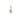 14K WHITE GOLD CRAFTED WITH 18K YELLOW GOLD BACK PLATE 1 1/2CT ROUND/YELLOW OVAL DIAMOND LADIES PENDANT WITH CHAIN 