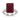 14K WHITE GOLD 1.00CT ROUND/RUBY EMERALD DIAMOND LADIES RING 
