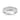 14K WHITE GOLD 1.00CT ROUND DIAMOND MEN'S RING