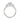 14K WHITE GOLD 1 3/4CT PRINCESS/TRAPEZOID DIAMOND LADIES RING (CENTER STONE PRINCESS DIAMOND 1 1/4CT)