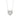LADIES NECKLACE 1 1/4CT ROUND DIAMOND 14K WHITE GOLD (CENTER STONE HEART DIAMOND 1CT)