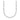 LADIES NECKLACE 16CT ROUND/PEAR DIAMOND 14K WHITE GOLD