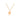 The Gold Hummingbird Necklace is one of EF's most beloved motifs. This beautiful bird-shaped style—set on our classic cable chain—features a dainty diamond eye.