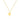 The Gold Hummingbird Necklace is one of EF's most beloved motifs. This beautiful bird-shaped style—set on our classic cable chain—features a dainty diamond eye.
