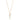 EF-Collection EF-61913 Gold Every Length Initial Charm featuring a customizable gold letter pendant designed to slide onto any chain for a personal, everyday touch.