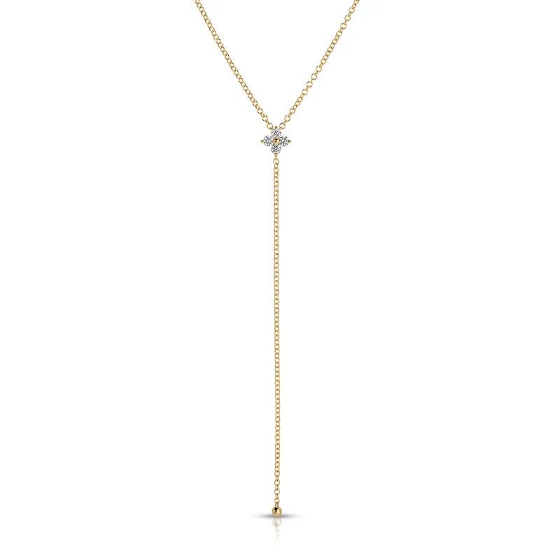 EF-Collection Diamond Fleur Lariat