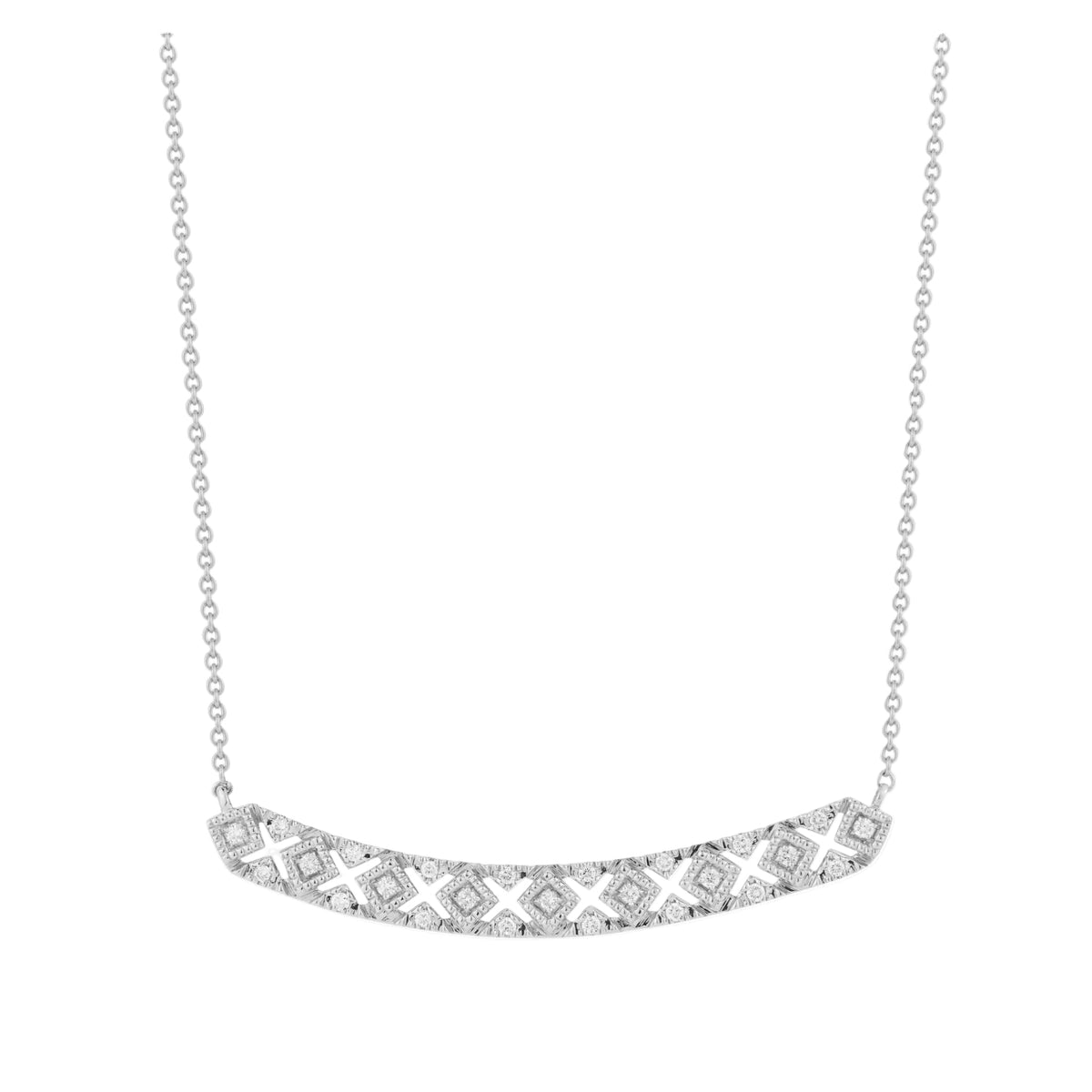 DRD Diamond Bar Necklace