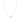 Dana Rebecca Designs Poppy Rae Eternity Pebble Station Necklace in Yellow Gold on a white background.