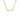 Product Shot of Dana Rebecca Designs Sadie Pearl Cuban Chain Bar Necklace in Yellow Gold