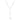 Dana Rebecca Designs Poppy Rae Pebble Lariat Necklace in white gold and diamonds product shot