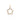 Onirikka Glimmer Diamond Flower Charm in 18k yellow gold with 0.38 ct diamonds, featuring an enhancer clip to attach to most necklaces and chains.