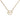 Product Shot of Onirikka's Glimmer Toggle Necklace in yellow gold and diamonds on a white background