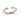 Dana Rebecca Designs Taylor Elaine Inlay Pear Ring in rose gold diamonds ring	product shot